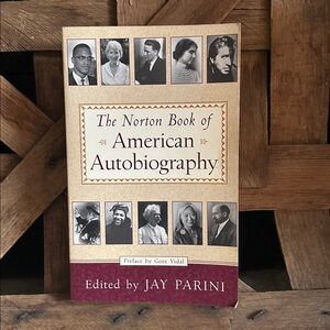 The Norton Book of American Autobiography paperback